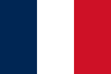 Image du drapeau française pour sélectionner la langue française